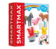Klocki magnetyczne Smart Max IUVI Games - My First Farm Animals