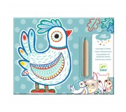 Magiczne kolorowanki Djeco - Leśne zwierzątka