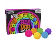 Sensoryczny gniotek Schylling - Rainbow Teenie Needoh 6szt.