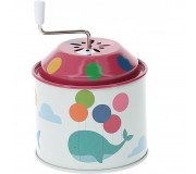 Metalowa katarynka Vilac - Wieloryb