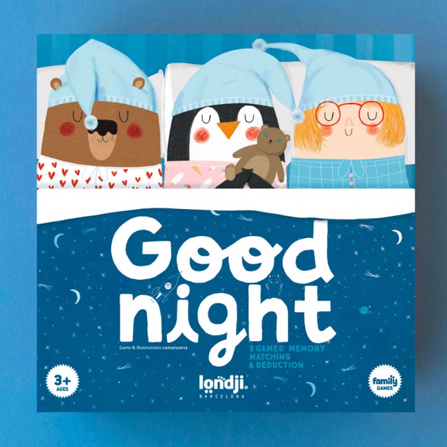 Gra pamięciowa 3w1 Londji - Goodnight