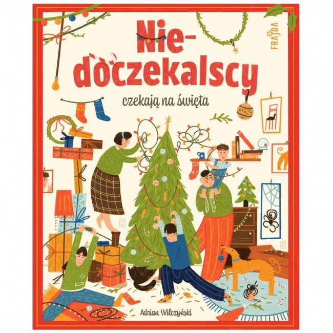 Książka "Niedoczekalscy czekają na święta" Wydawnictwo Frajda