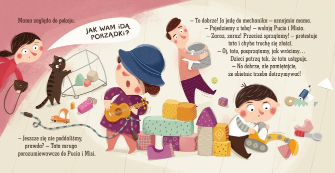 Książka "Pucio robi porządek" Wydawnictwo Nasza Księgarnia