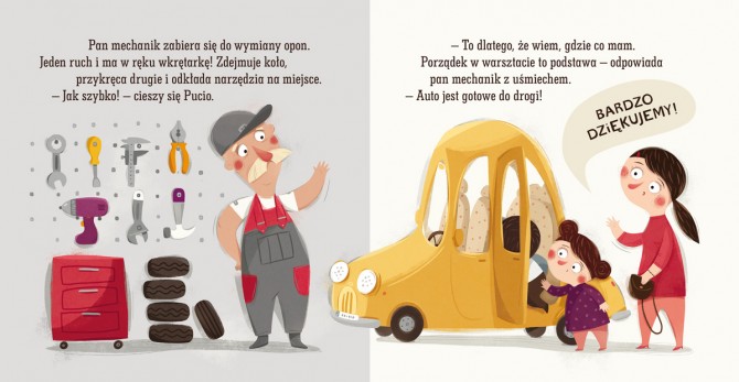 Książka "Pucio robi porządek" Wydawnictwo Nasza Księgarnia