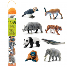 Zestaw Figurek w Tubie TOOB Safari Ltd. - Zwierzęta Azji