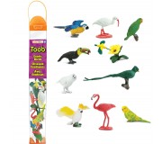 Zestaw Figurek w Tubie TOOB Safari Ltd. - Egzotyczne Ptaki