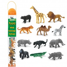 Zestaw Figurek w Tubie TOOB Safari Ltd. - Dzikie Zwierzęta