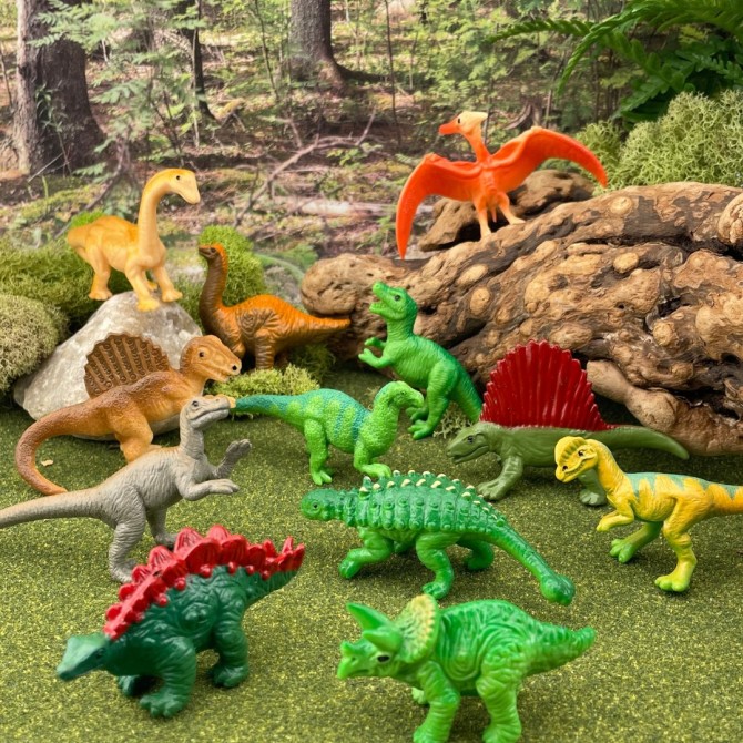 Zestaw Figurek w Tubie TOOB Safari Ltd. - Dinozaury