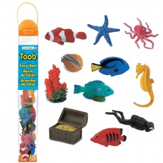 Zestaw Figurek w Tubie TOOB Safari Ltd. - Rafa Koralowa