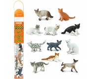 Zestaw Figurek w Tubie TOOB Safari Ltd. - Koty domowe