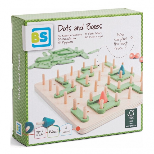 Gra strategiczna BS Toys - Połącz kropki - Zasadź drzewo