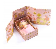 Magnetyczne pudełko z figurkami Tinyly Djeco - Pokoik Rose
