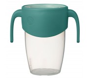 Kubek 360 do nauki picia dla dzieci - kubek treningowy niekapek B.box - Emerald Forest