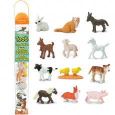Zestaw Figurek w Tubie TOOB Safari Ltd. - Małe Zwierzątka na Wsi
