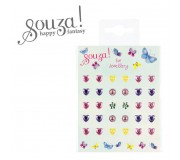 Kolczyki samoprzylepne Souza! - Motyle