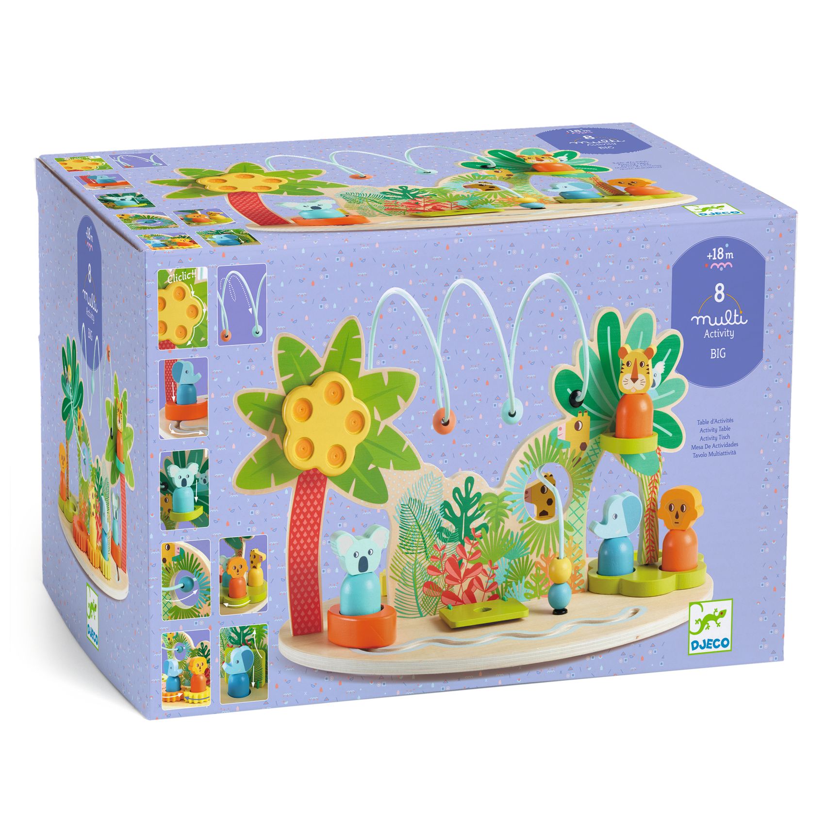 Zabawka wczesnorozwojowa Djeco - Zoo | Sklep Tublu.pl