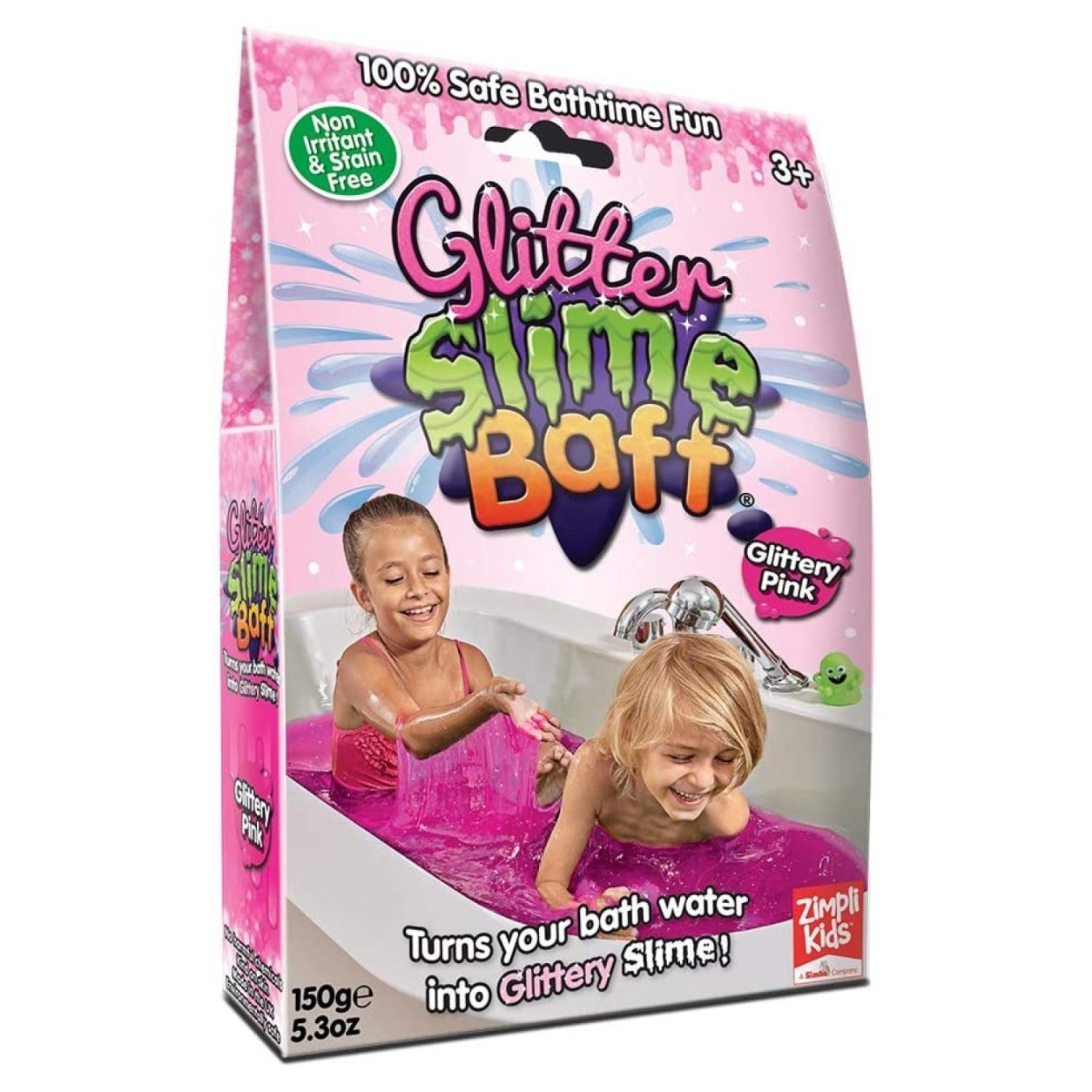 Zestaw do robienia glutów Slime Baff Glitter Zimpli Kids - Różowy