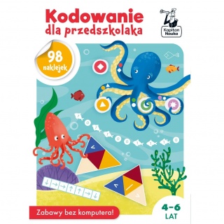 Książka "Kodowanie dla przedszkolaka" Kapitan Nauka