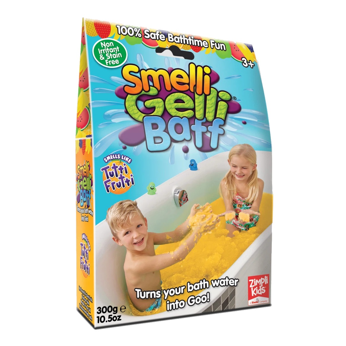 Magiczny proszek do kąpieli Gelli Baff Smelli Zimpli Kids - Tutti Frutti