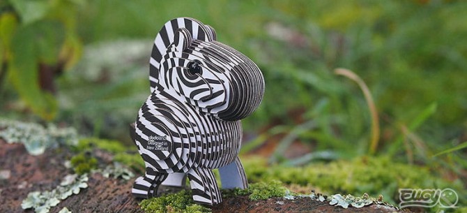 Eko Układanka 3D Eugy - Zebra