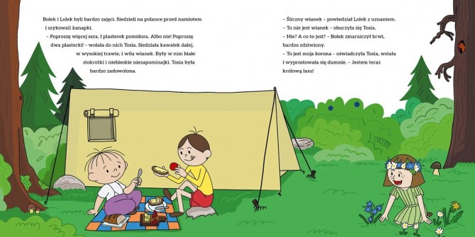 Książka z przygodami Bolka i Lolka Wydawnictwo Emotikon