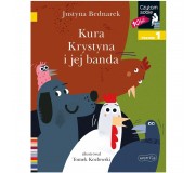 Książka "Kura Krystyna i jej banda. Czytam sobie. Poziom 1" Wydawnictwo Harperkids