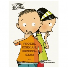 Książka "Czytamy sylabami. Proszę, dziękuję, przepraszam" wydawnictwo Debit