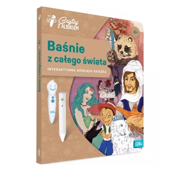 Książka Czytaj z Albikiem Albi - Baśnie z całego świata