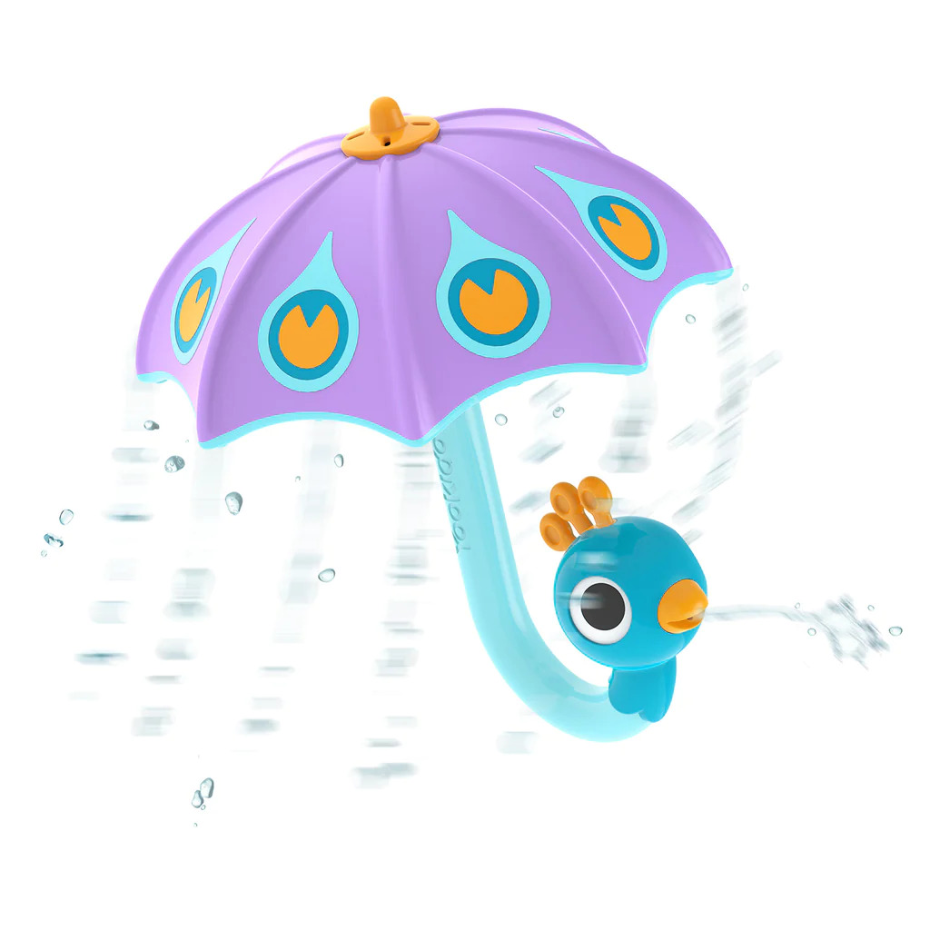 Zabawka do Kąpieli Deszczowa Parasolka Yookidoo - Paw Purple