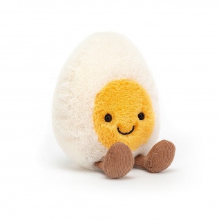 Pluszowe jajko ze szczęśliwą minką Jellycat 14 cm