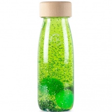 Butelka sensoryczna FLOAT Petit Boum - Zielona