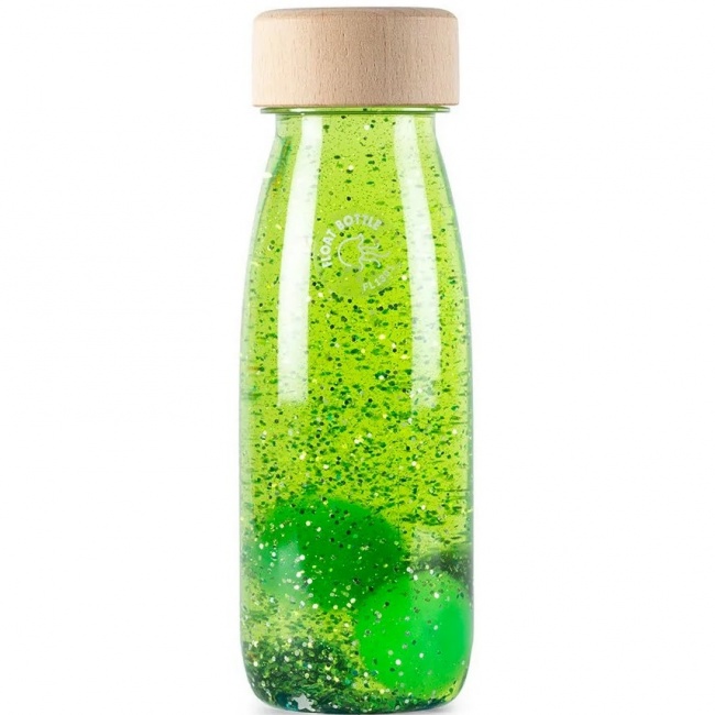 Butelka sensoryczna FLOAT Petit Boum - Zielona