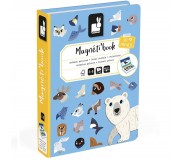 Magnetyczna układanka Magnetibook Janod - Zwierzęta polarne