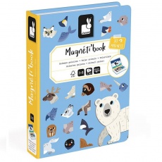 Magnetyczna układanka Magnetibook Janod - Zwierzęta polarne