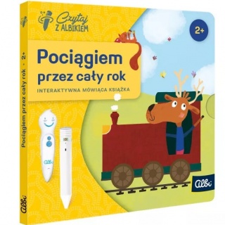 Mini książka Czytaj z Albikiem Albi - Pociągiem przez cały rok