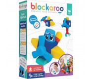 Klocki magnetyczno-piankowe Blockaroo - Samolot 10 el.