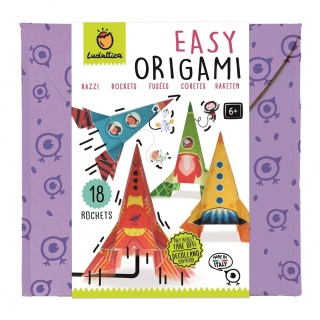 Zestaw kreatywny EASY ORIGAMI Ludattica - Rakiety