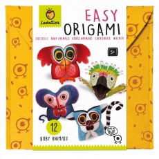 Zestaw kreatywny EASY ORIGAMI Ludattica - Zwierzęta