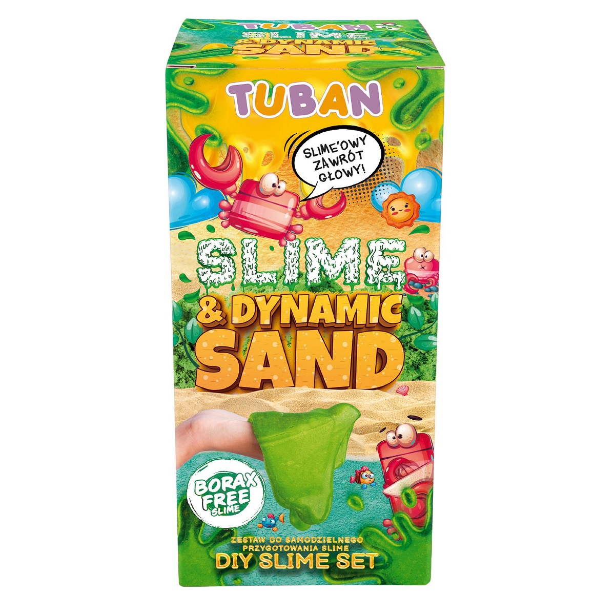 Zestaw DIY TUBAN - Slime & Dynamic sand