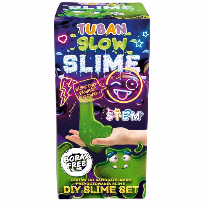 Zestaw DIY TUBAN - Slime Świecący w ciemności
