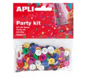 Konfetti cekiny Apli Kids - Mix kolorów
