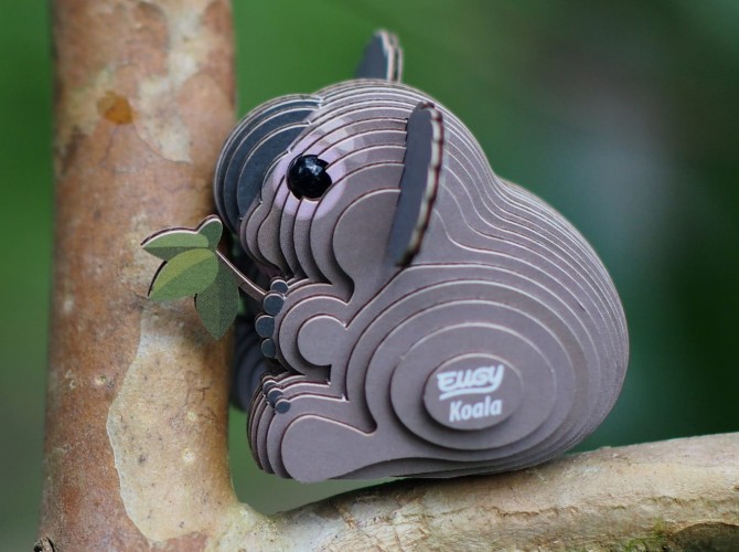 koala układanka 3d do złożenia
