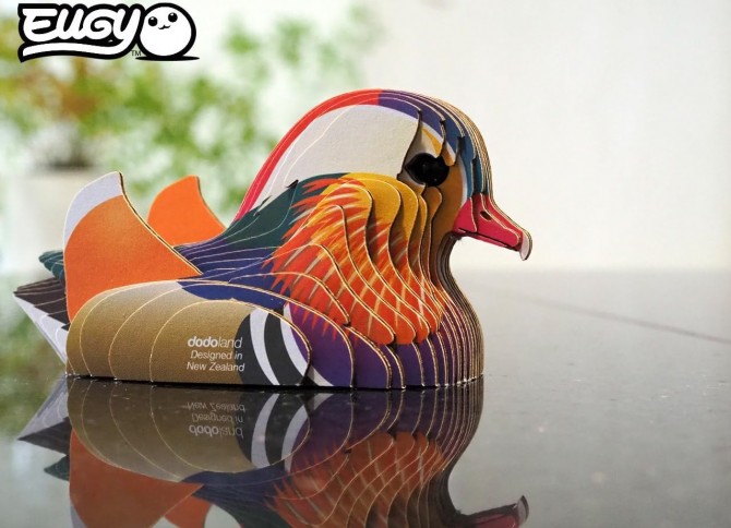 kaczka układanka 3d do złożenia
