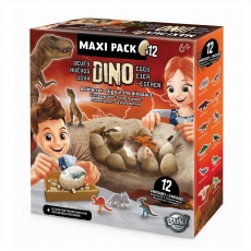 Mega paka jajek dinozaura Buki - 12 sztuk