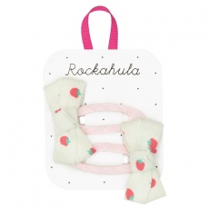 Spinki do włosów Rockahula Kids - Strawberry Twisty Bow