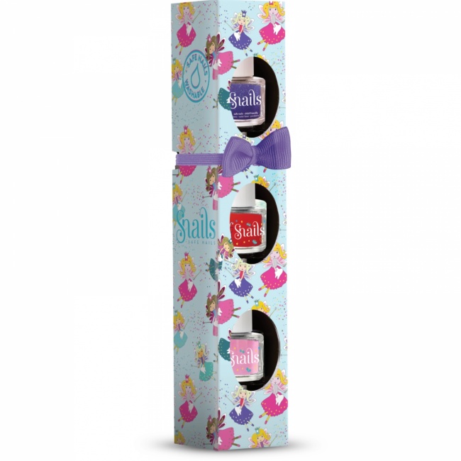 Zestaw 3 lakierów do paznokci dla dzieci Snails Mini - Fairyland 5 ml
