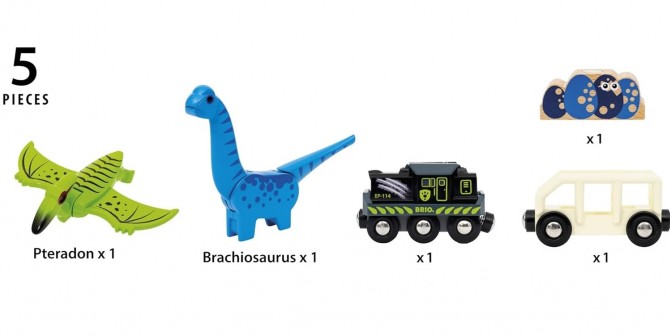 Brio World Zestaw z dinozaurami