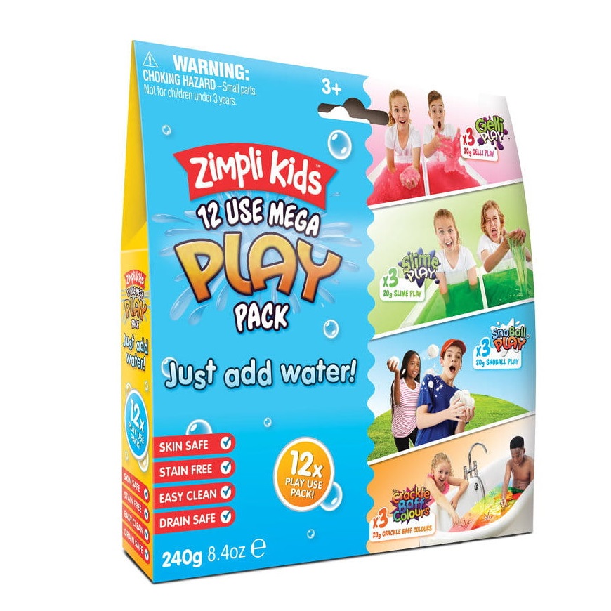 Zestaw magicznych proszków do wody Mega Play Pack Zimpli Kids - 12 szt.