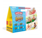 Zestaw magicznych proszków do kąpieli do zabawy Mega Baff Pack Zimpli Kids - 18 szt. (5 rodzajów)