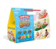 Zestaw kształtów i proszków do kąpieli do zabawy Mega Baff Pack Zimpli Kids - 16 szt.